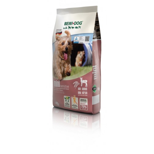 غذای خشک سگ نژاد کوچک با دستگاه گوارش حساس بوی داگ/ 800 گرم/ BEWI DOG mini sensitive